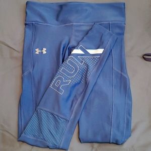 Underarmour leggings heatgear, medium, slate blue